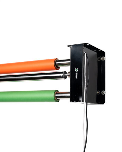 AriesX Motorized Triple Roller Backdrop Mount with Crossbar