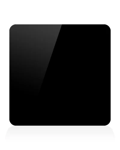 AriesX Square Acrylic Reflector Black